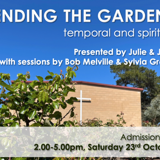 Tending the Garden - Lecture on Spiritual Selfcare